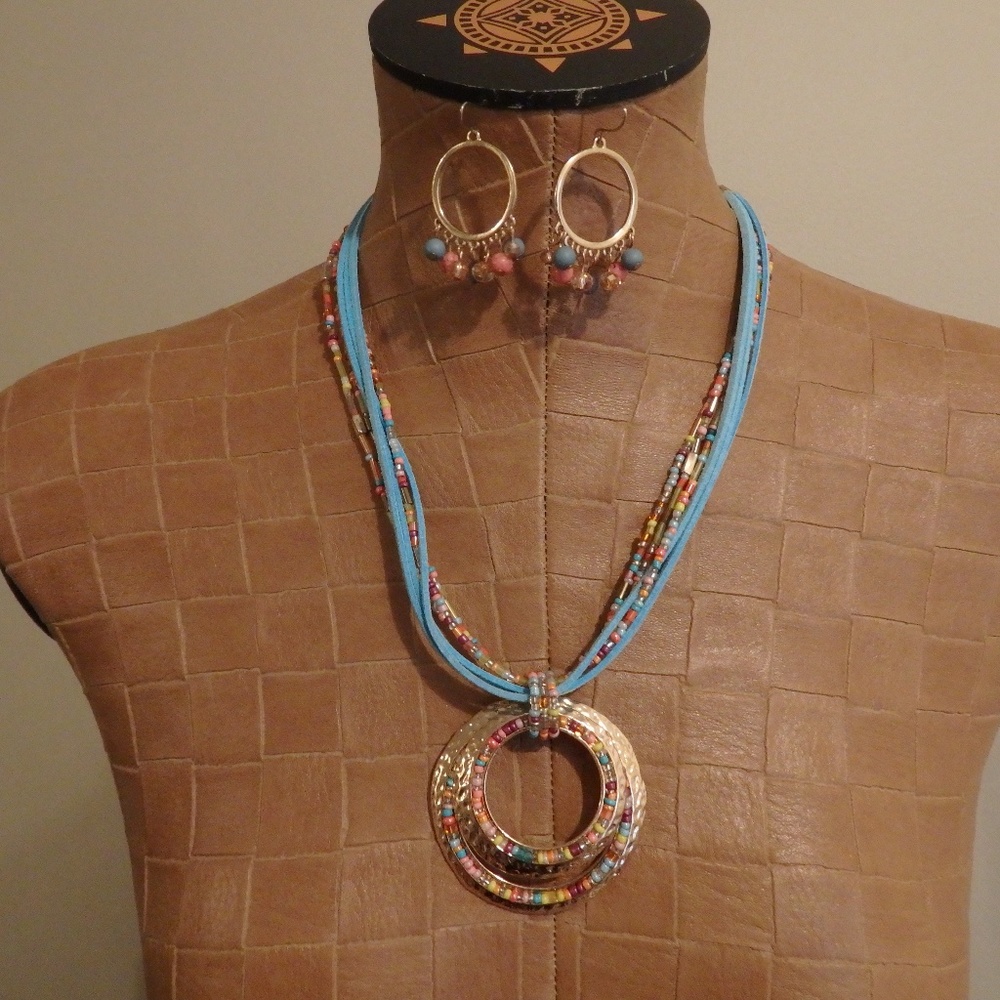 Necklace With Matching Earrings